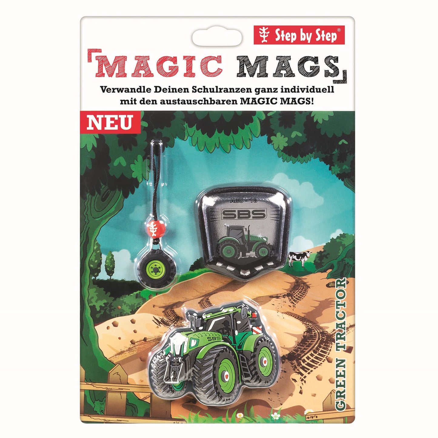 MAGIC MAGS Green Tractor Fred 3-teilig