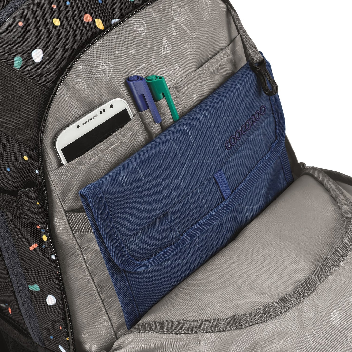 Schulrucksack-Set MATE Sprinkled Candy 3-teilig