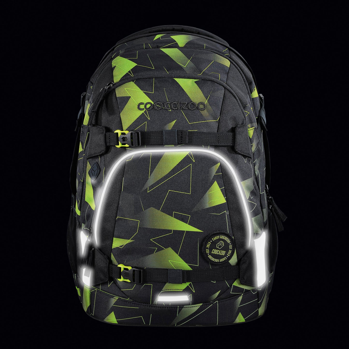 Schulrucksack MATE Lime Flash