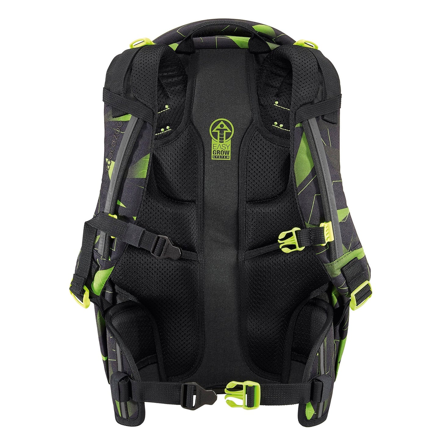 Schulrucksack-Set JOKER Lime Flash 3-teilig