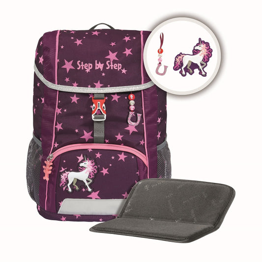 Kinderrucksack KID Unicorn Nuala 3-teilig