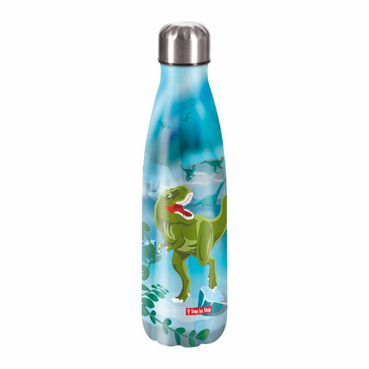 Edelstahl Trinkflasche 0,5 l Wild T-Rex Taro