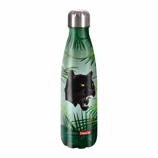 Edelstahl Trinkflasche 0,5 l Wild Cat Chiko