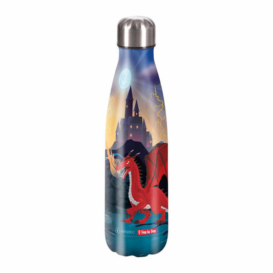 Edelstahl Trinkflasche 0,5 l Dragon Drako