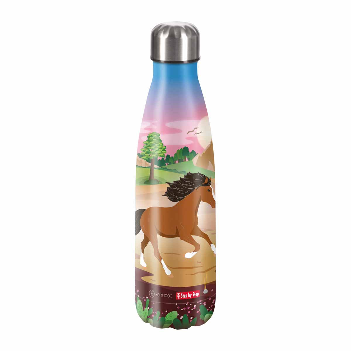 Edelstahl Trinkflasche 0,5 l Wild Horse Ronja