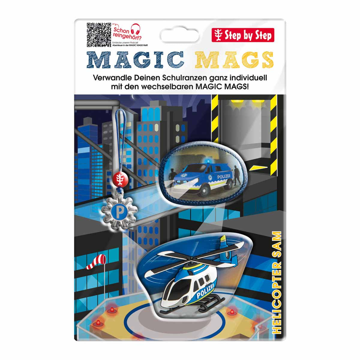 MAGIC MAGS Helicopter Sam 3-teilig