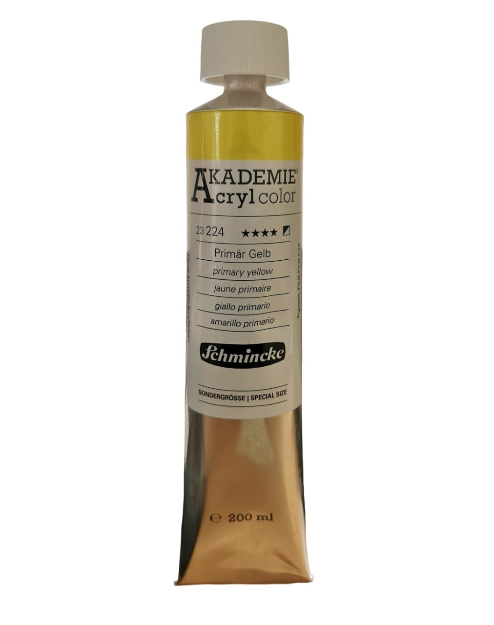 Akademie Acrylcolor 200 ml Primär Gelb (224)