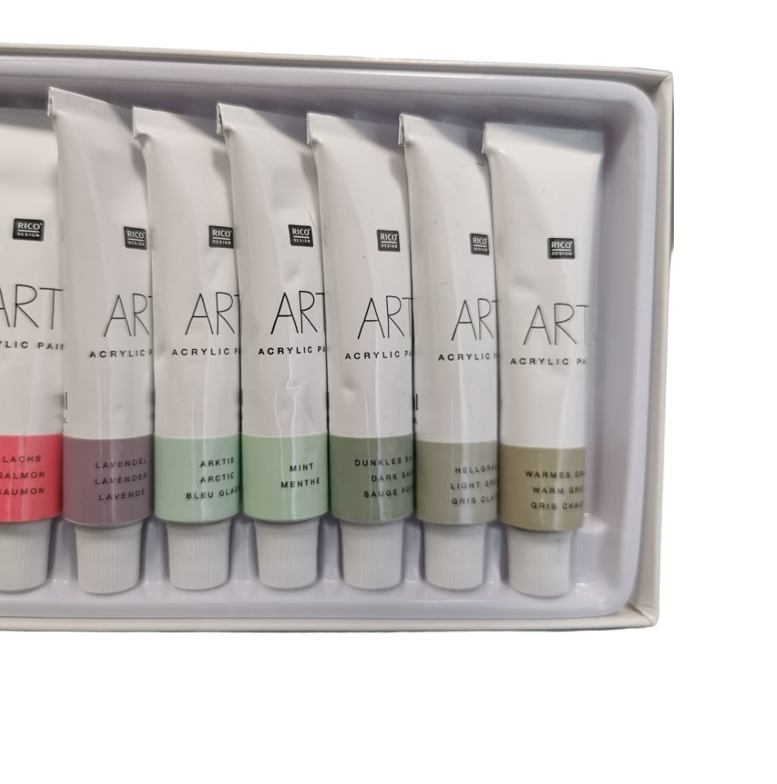 ART Acrylfarben-Set Pastell 12x12ml