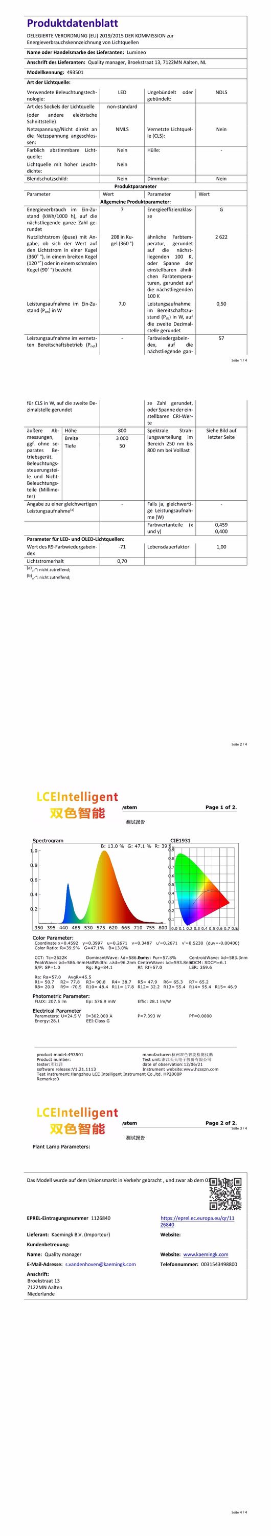 Kaskaden Baumbeleuchtung, Cluster 1080 LED 18 Lichtstränge warm weiß