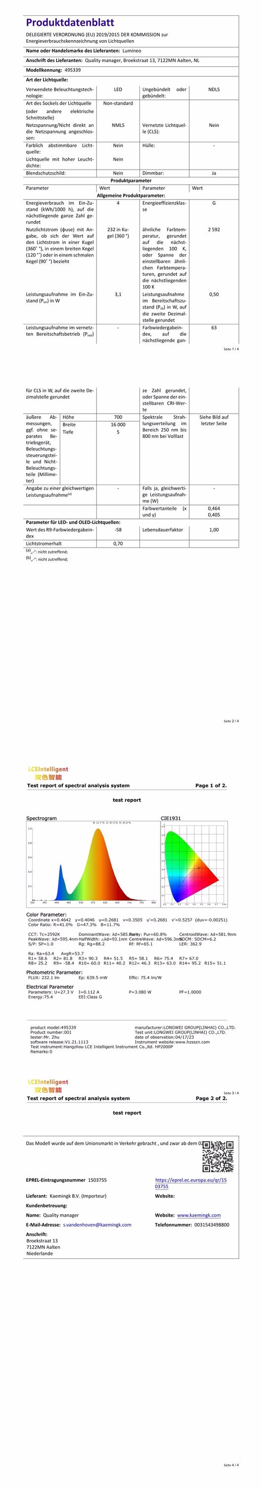 Lichterkette Compact 750 LED 16 m warm weiß, transparentes Kabel