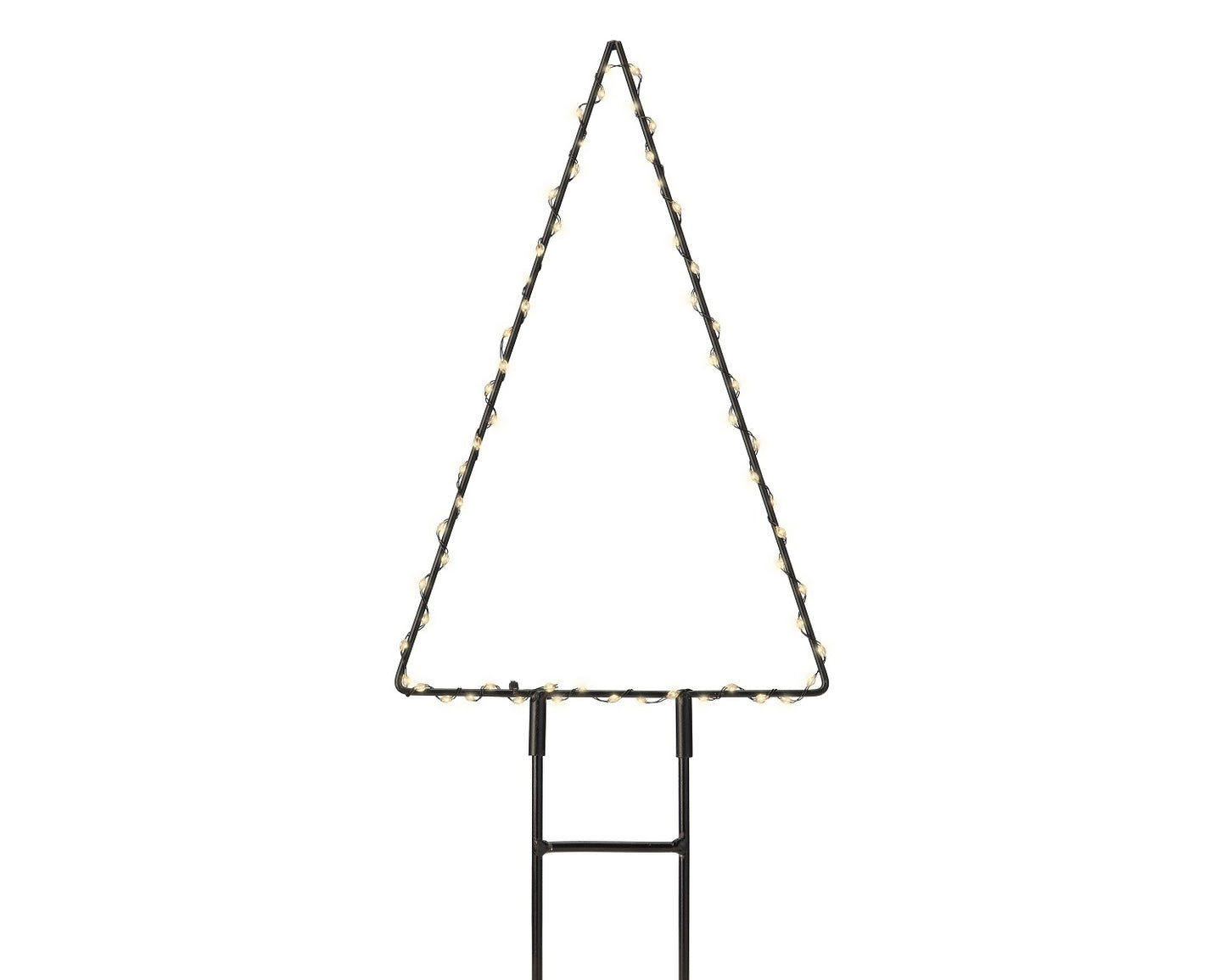 LED Weihnachtsbaum Gartenstecker 60 LED warm weiß