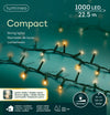 Lichterkette Compact 1000 LED 22,5 m, 2-farbig: warm weiß/klassisch warm