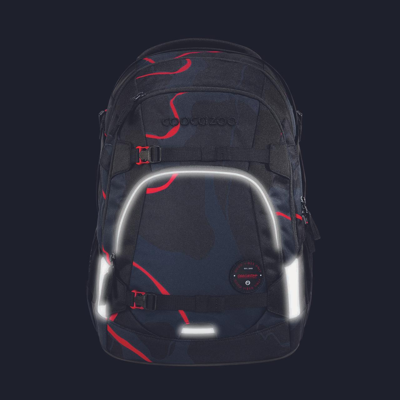 Schulrucksack MATE Lava Lines