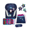 SUNNY II Lightweight Blue Star Schulranzen-Set 5-tlg.