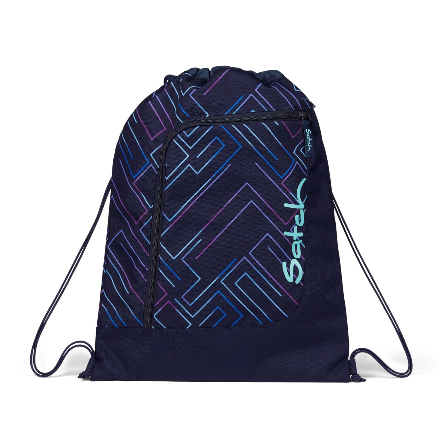 Schulrucksack-Set MATCH Purple Laser 3-teilig