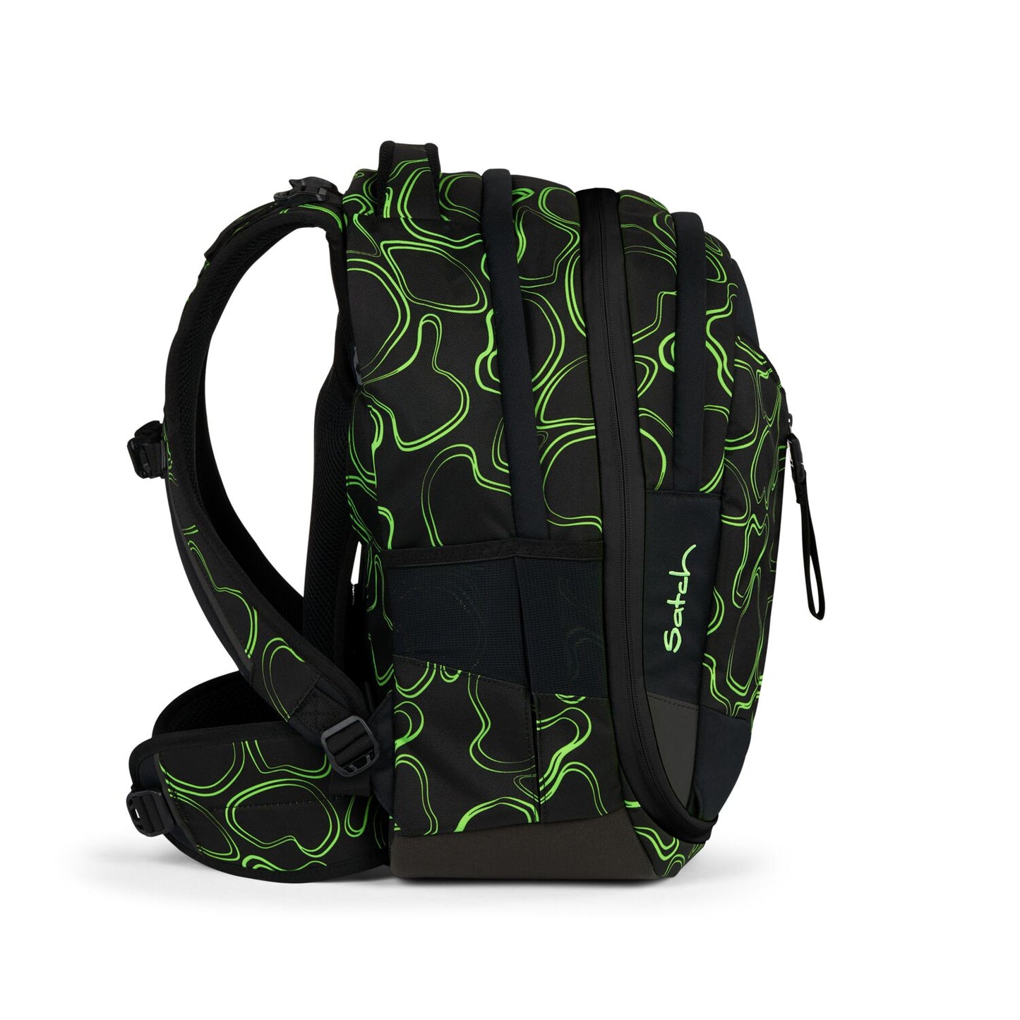 Schulrucksack-Set MATCH Green Supreme 3-teilig