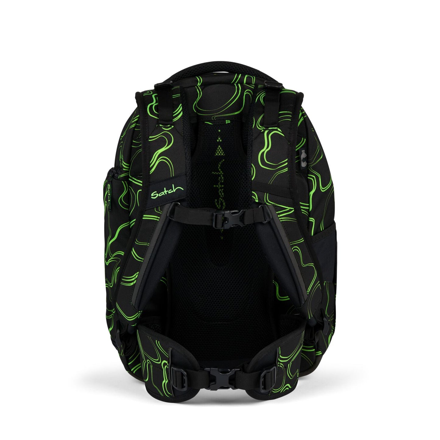 Schulrucksack-Set MATCH Green Supreme 3-teilig, Kollektion 2024