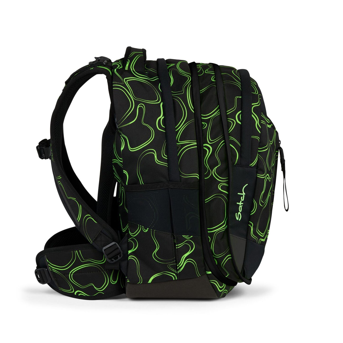 Schulrucksack-Set MATCH Green Supreme 3-teilig