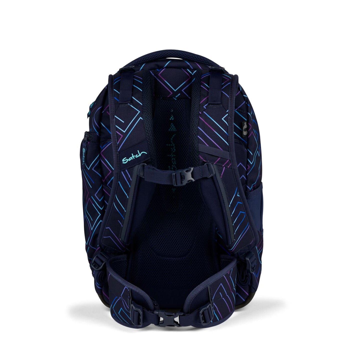 Schulrucksack-Set MATCH Purple Laser 3-teilig, Kollektion 2024