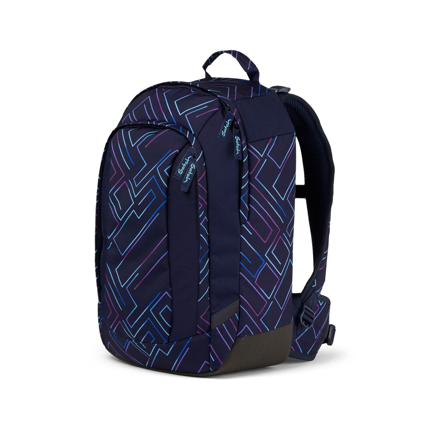 Schulrucksack-Set AIR Purple Laser 3-teilig