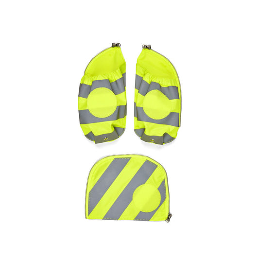 Fluo Seitentaschen Zip-Set mit Reflektorstreifen Gelb