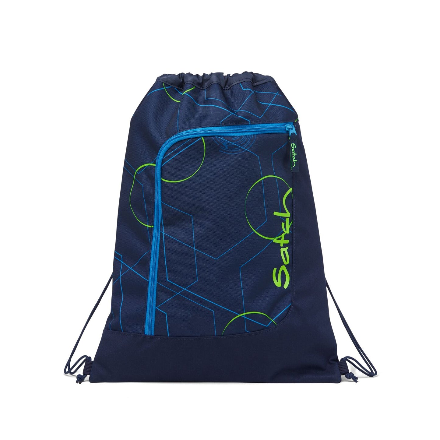 Schulrucksack-Set MATCH Blue Tech 3-teilig, Kollektion 2024