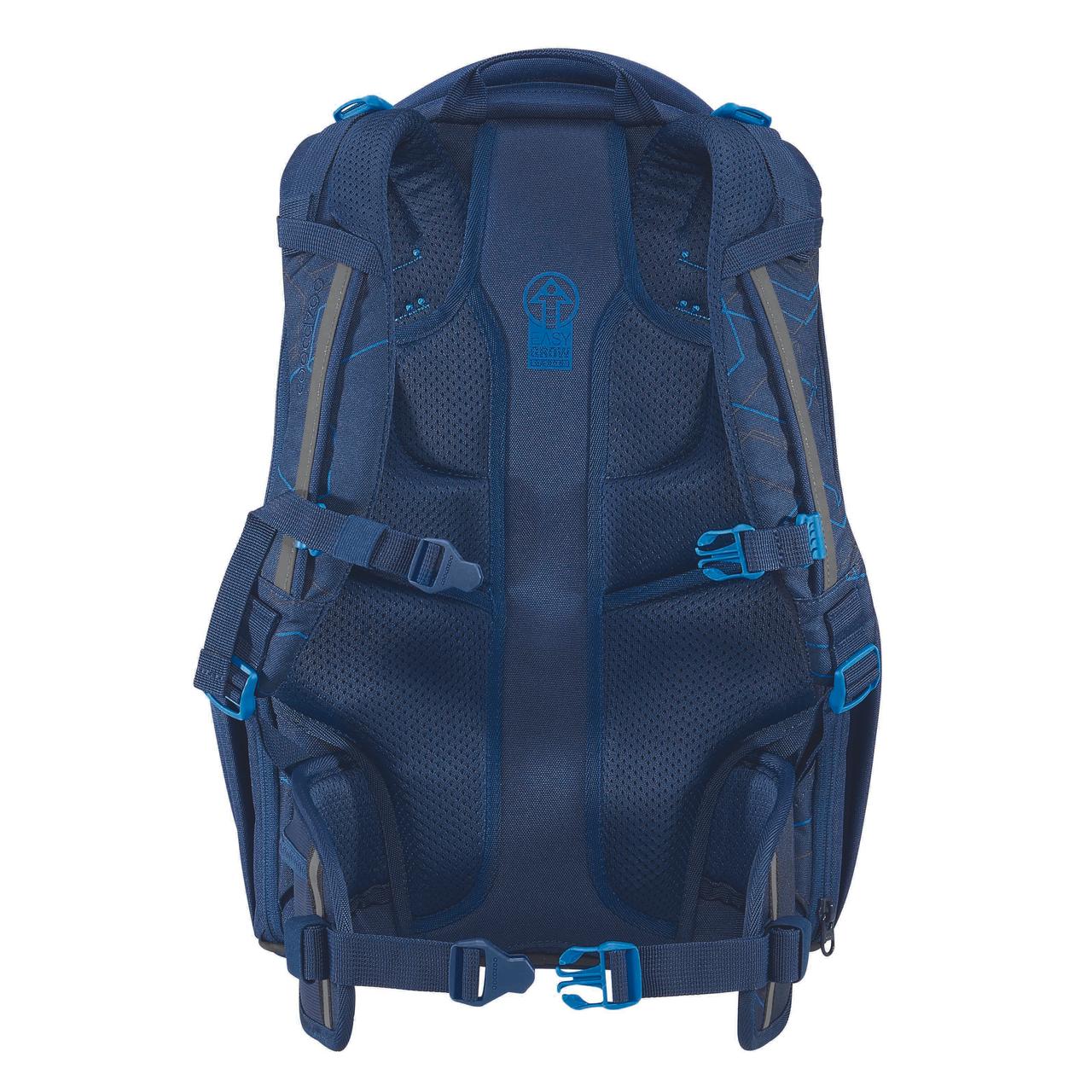 Schulrucksack-Set PORTER Blue Motion 2-teilig