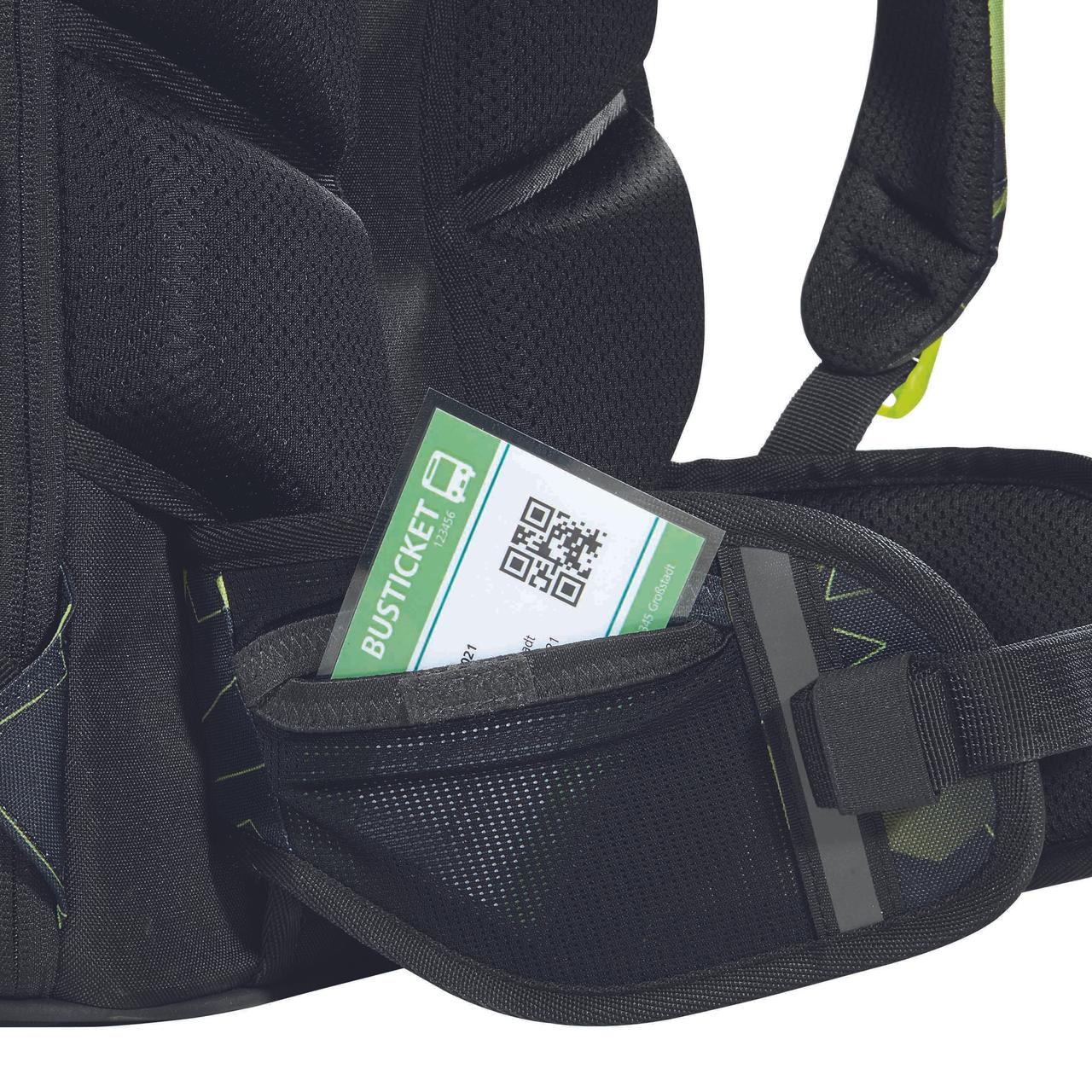 Schulrucksack-Set PORTER Lime Flash 3-teilig