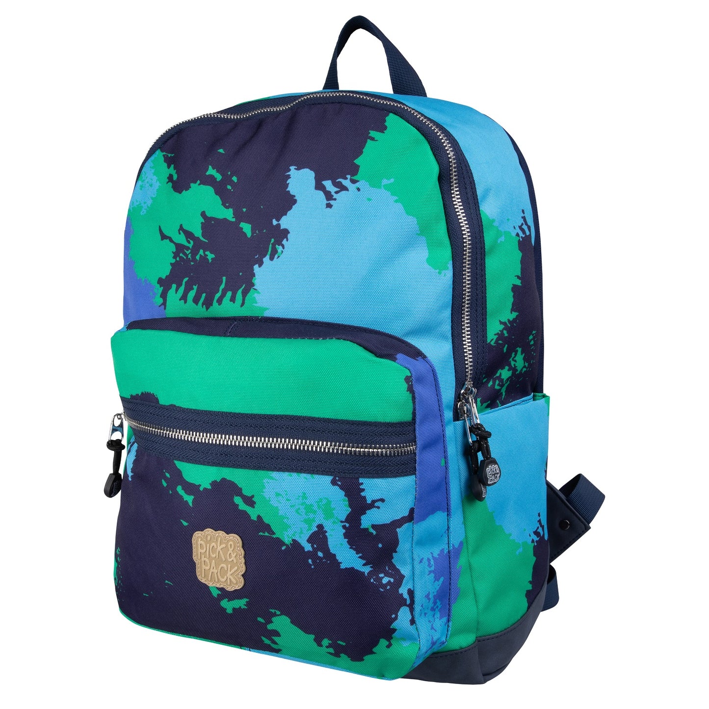 Schulranzen L Faded Camo Blue