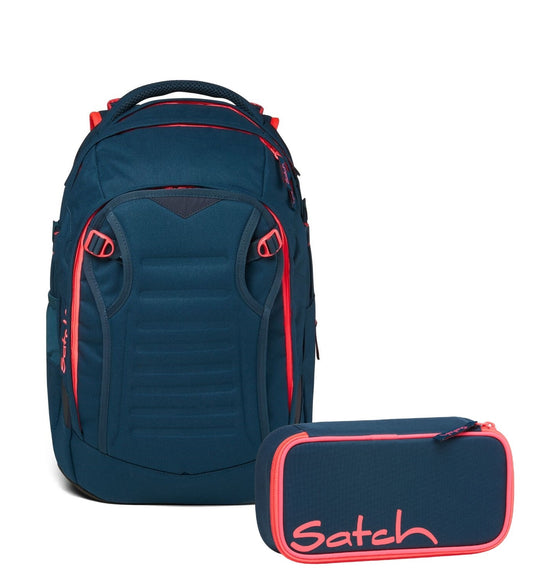 Schulrucksack-Set MATCH Pink Phantom 2-teilig