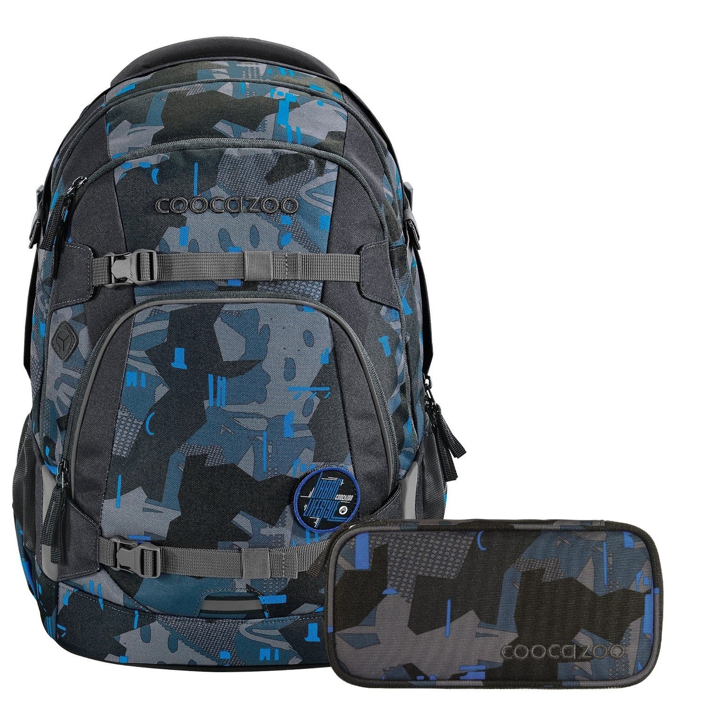 Schulrucksack-Set MATE Blue Craft 2-teilig