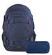 Schulrucksack-Set MATE Blue Motion 2-teilig