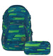 Schulrucksack-Set MATE Lime Stripe 2-teilig