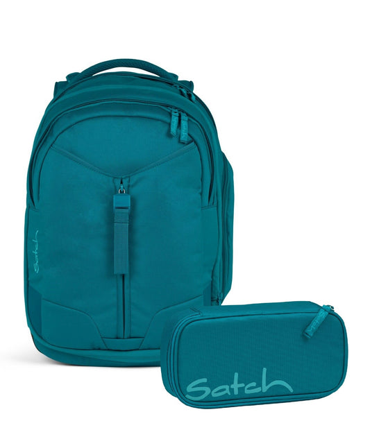 Schulrucksack-Set MATCH Deep Petrol 2-teilig