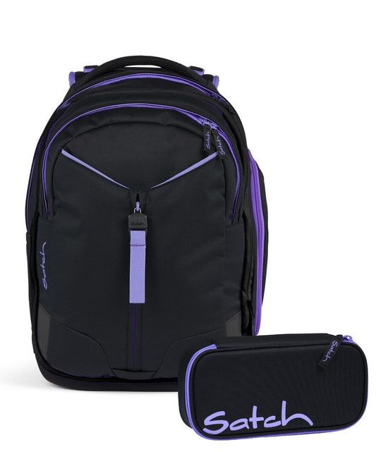 Schulrucksack-Set MATCH Purple Phantom 2-teilig