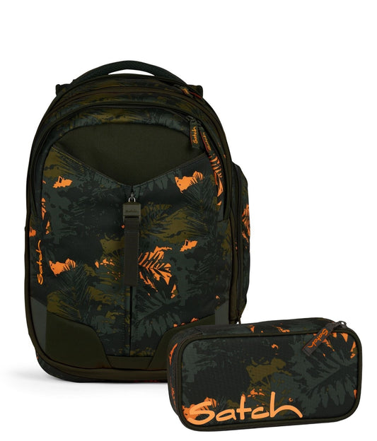 Schulrucksack-Set MATCH Jurassic Jungle 2-teilig