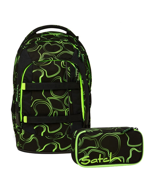 Schulrucksack-Set PACK Green Supreme 2-teilig