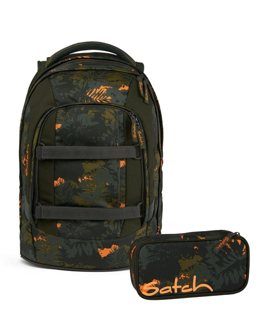 Schulrucksack-Set PACK Jurassic Jungle 2-teilig