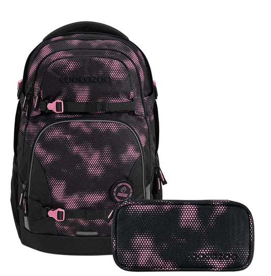 Schulrucksack-Set PORTER Pink Illusion 2-teilig