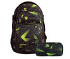 Schulrucksack-Set PORTER Lime Flash 2-teilig