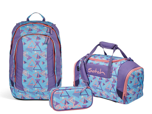 Schulrucksack-Set AIR 80s Dance 3-teilig