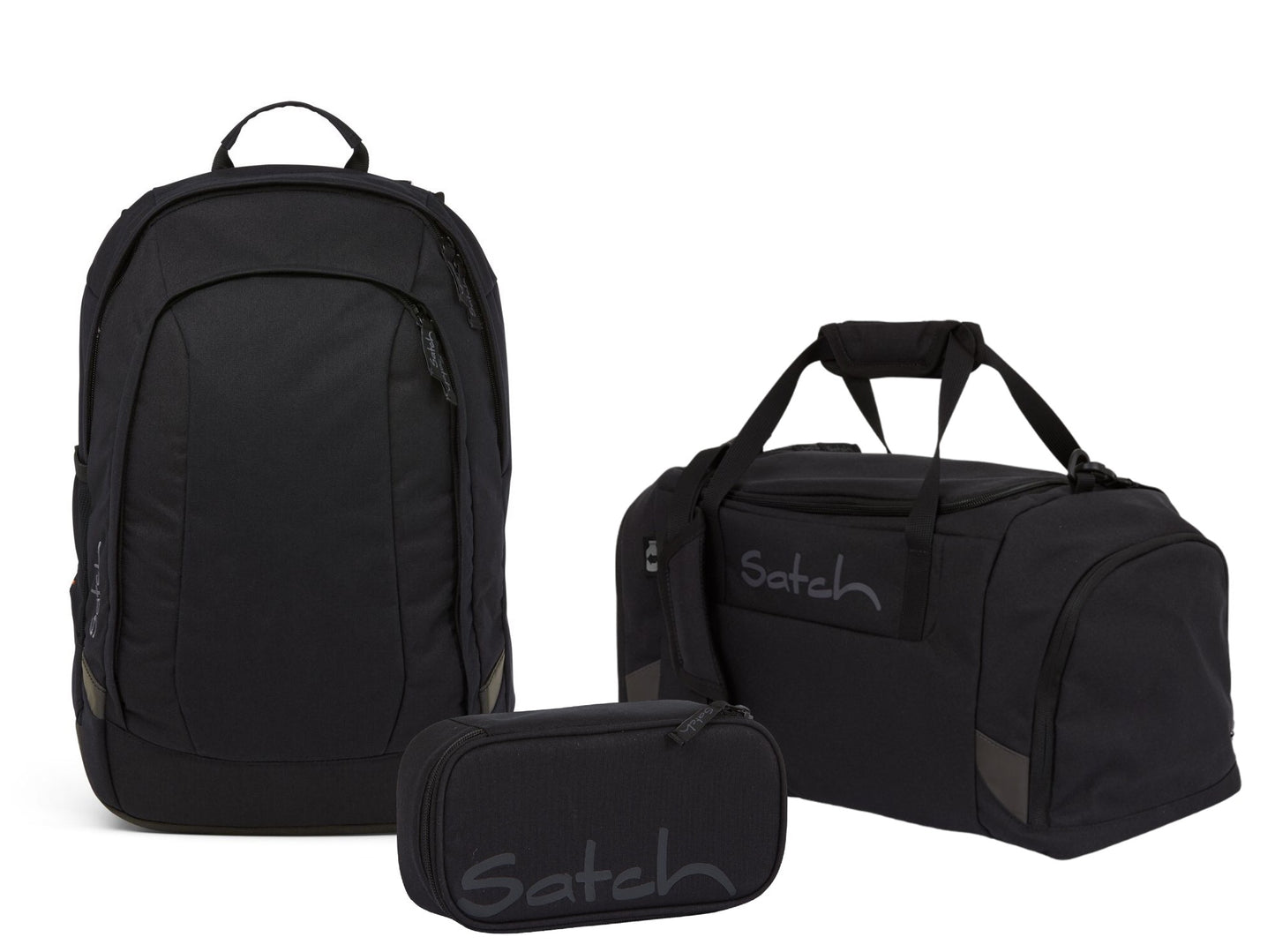 Schulrucksack-Set AIR Blackjack 3-teilig