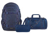 Schulrucksack-Set MATE Blue Motion 3-teilig