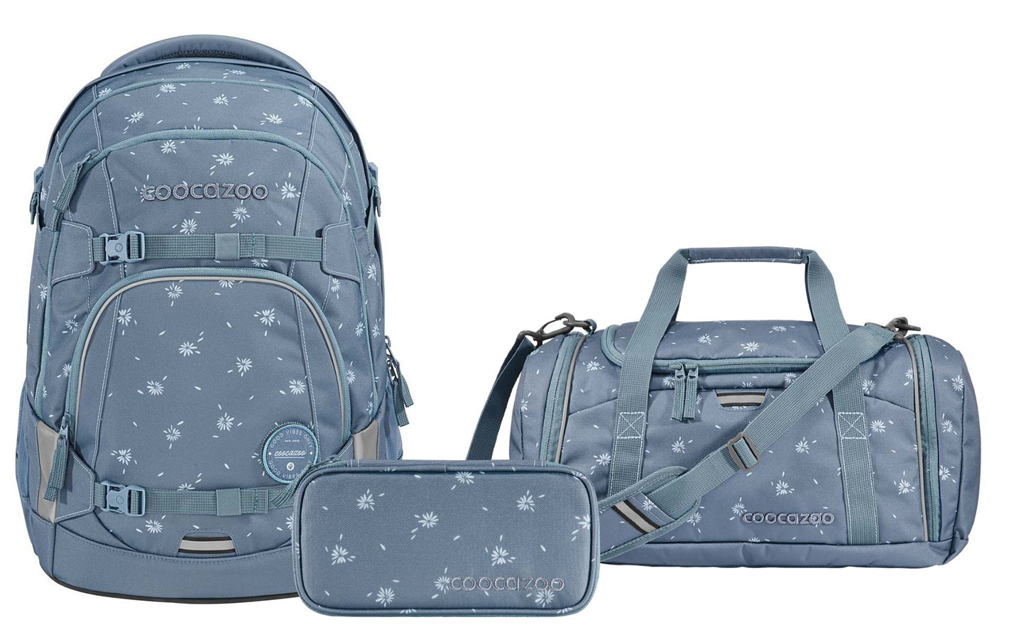 Schulrucksack-Set MATE Bloomy Daisy 3-teilig