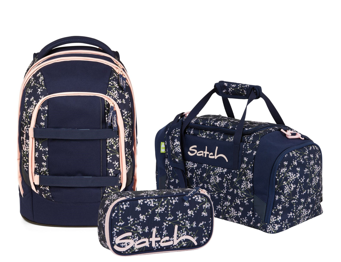 Schulrucksack-Set PACK Bloomy Breeze 3-teilig