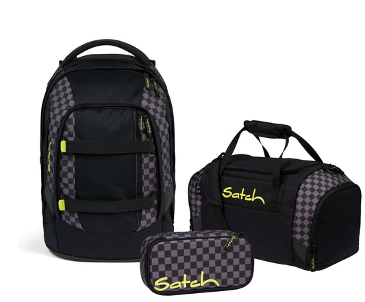 Schulrucksack-Set PACK Dark Skate 3-teilig