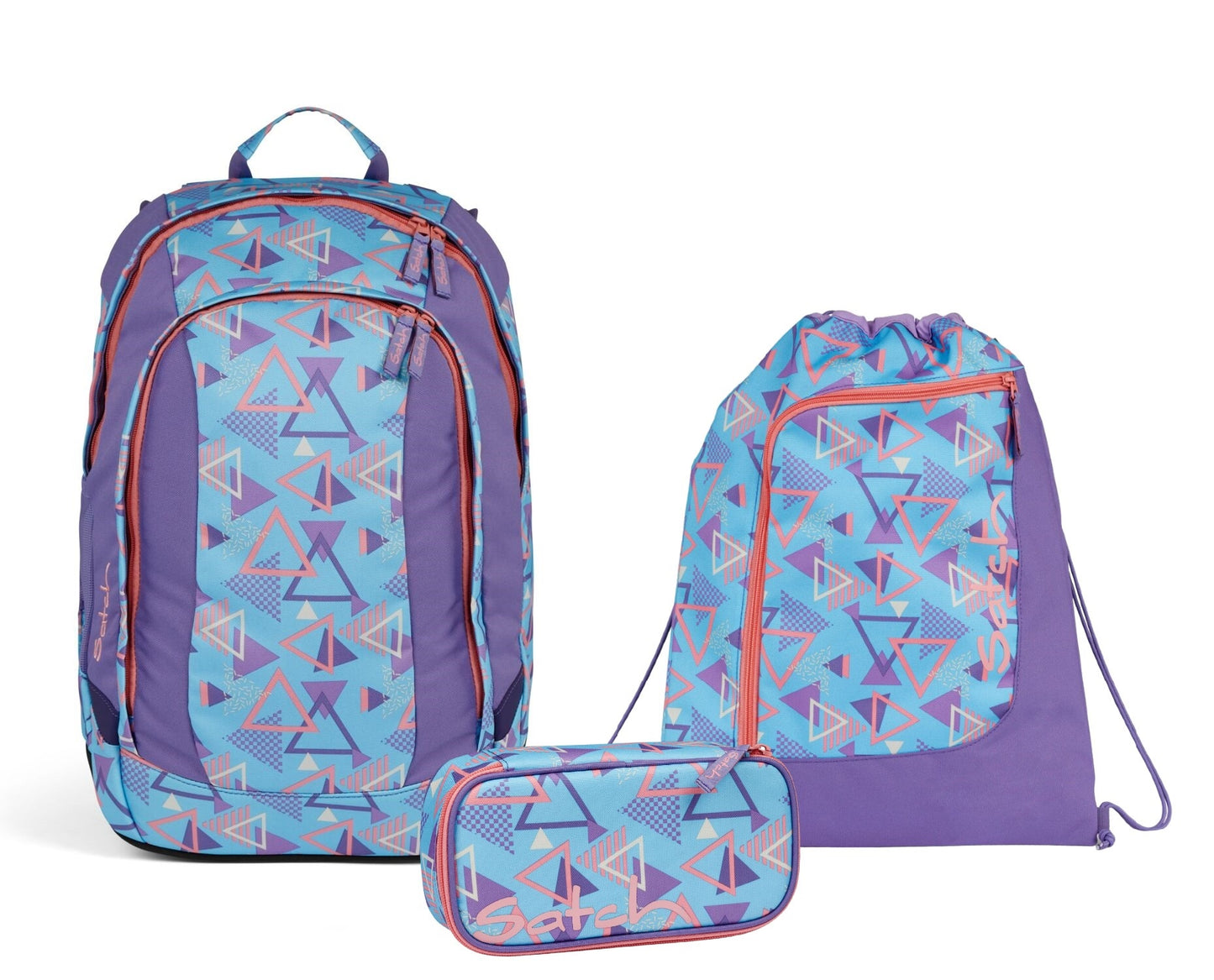 Schulrucksack-Set AIR 80s Dance 3-teilig