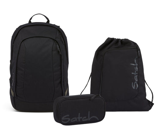 Schulrucksack-Set AIR Blackjack 3-teilig