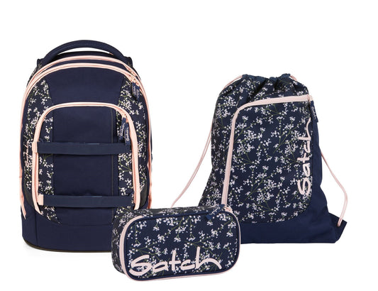 Schulrucksack-Set PACK Bloomy Breeze 3-teilig