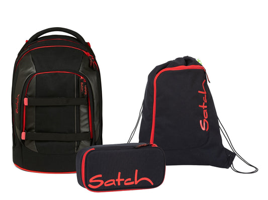 Schulrucksack-Set PACK Fire Phantom 3-teilig